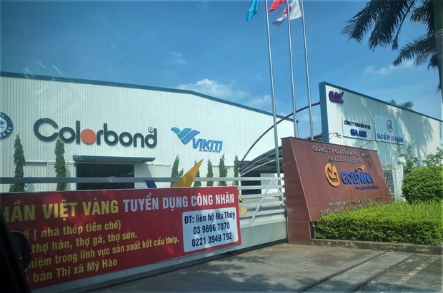 VMAT THĂM VÀ LÀM VIỆC VỚI CÔNG TY CỔ PHẦN VIỆT VÀNG (GOLDVINA)