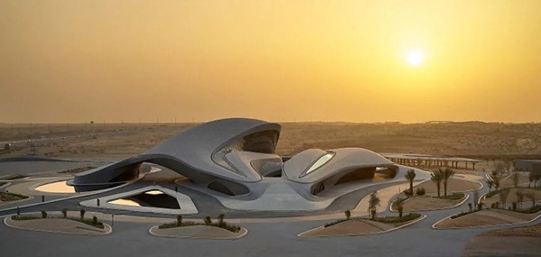 Tòa nhà tựa như cồn cát ở UAE