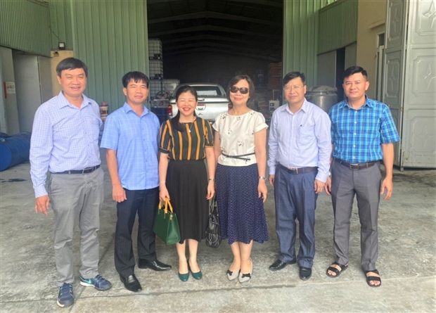 ĐOÀN CHUYÊN GIA CỦA VMAT THĂM QUAN NHÀ MÁY SẢN XUẤT VLXD Ở HẢI DƯƠNG