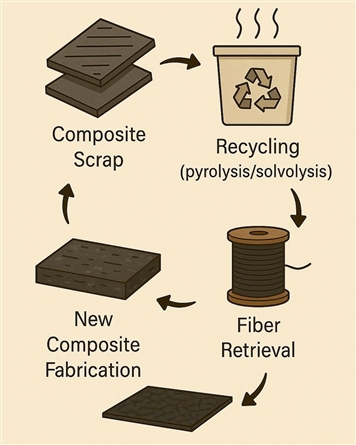 COMPOSITE SỢI CARBON TÁI CHẾ: BƯỚC TIẾN XANH CHO NGÀNH VẬT LIỆU